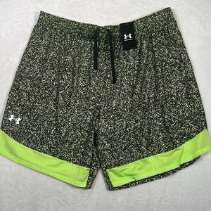 Under Armour Loose fit UA 9" Stretch Printed Training Shorts‎ NWT Men's 2XL